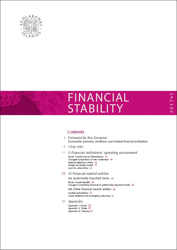 Cover of Financial Stability 2017/1